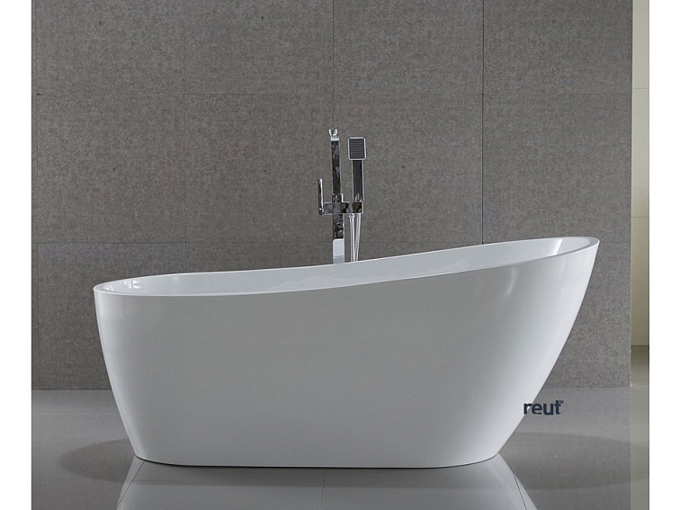 Aqualine TISA voľne stojaca vaňa 170x80cm, biela E1780