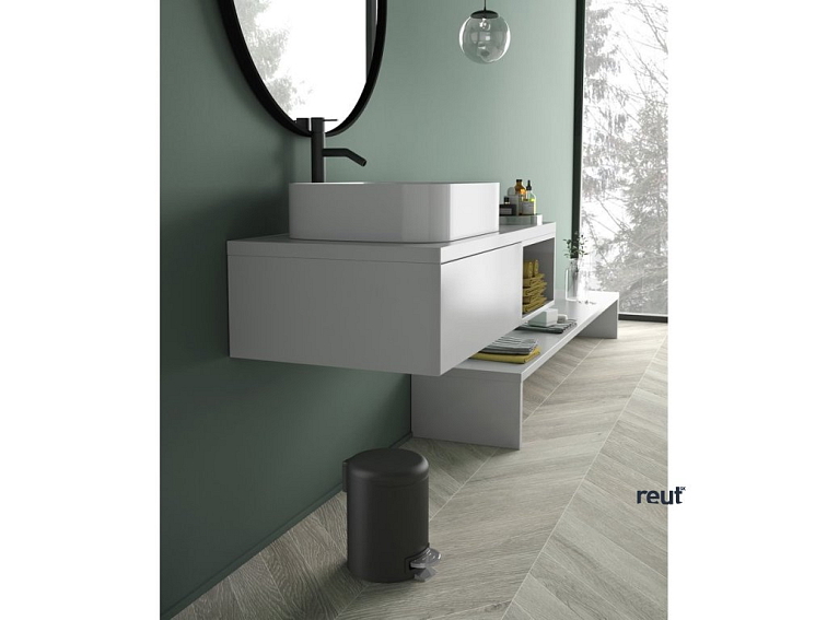 Gedy POTTY Odpadkový koš 5l, Soft Close, čierna matná 330914