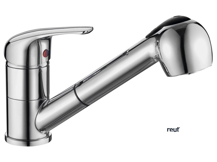 AQUALINE 40 stojánkova drezová batéria s výsuvnou sprškou, chróm 52137