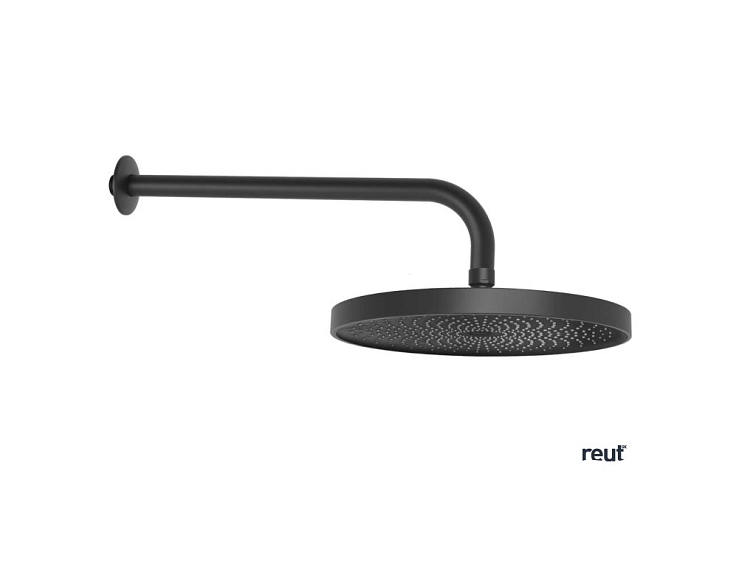 kielle Oudee Hlavová sprcha 260, 1 prúd, sprchové rameno 35 cm, matná čierna 20102SE4