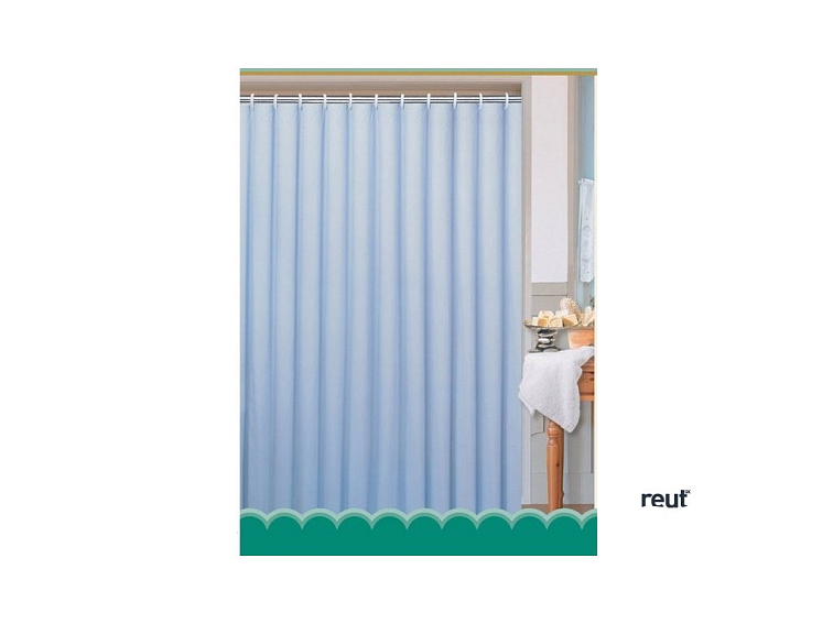 Aqualine Záves 180x180cm, polyester, jednofarebný, modrá 0201103 M