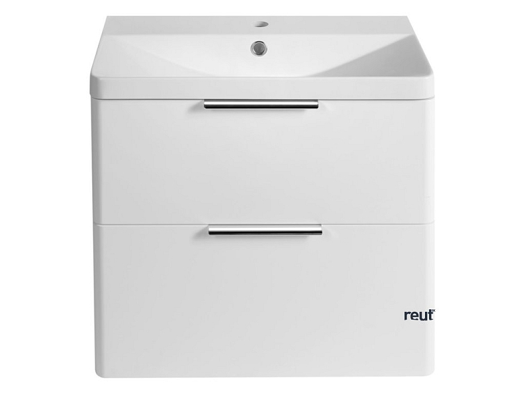 Aqualine DENEB umývadlová skrinka 60,5x55x34,5cm, biela mat DN264