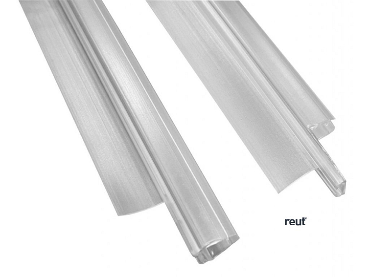 Aqualine Spodné tesnenie na dvere, sklo 6mm, 1000mm ND-AQ5742-01