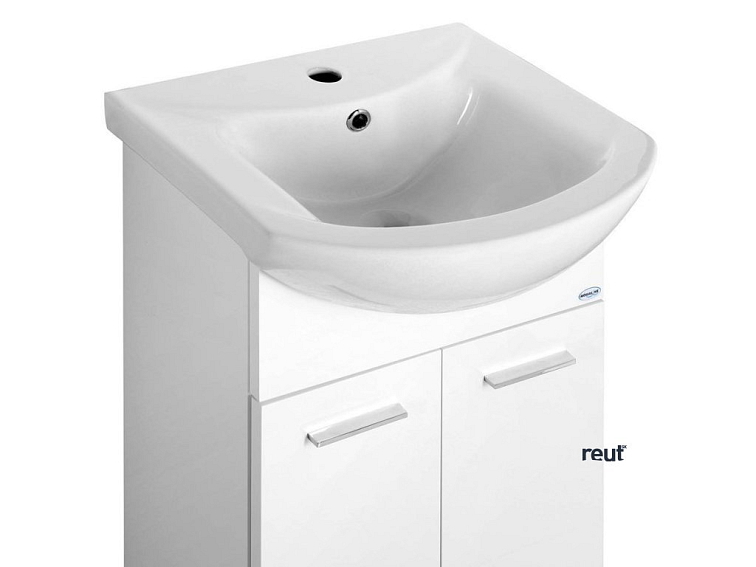 Aqualine ZOJA umývadlová skrinka 42x74x25cm, biela 51045A