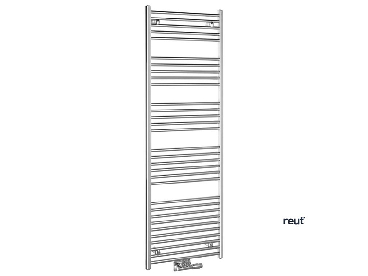 Aqualine ALYA stredové pripojenie ALYA vykurovacie teleso rovné 600x1785mm, stredové pripojenie, chróm LLS306