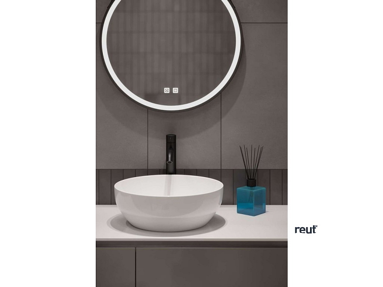 kielle Idolio Umývadlo na dosku, priemer 40 cm, sivá 30624402