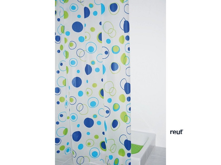 Aqualine Sprchový záves 180x200cm, vinyl, bubliny ZV027