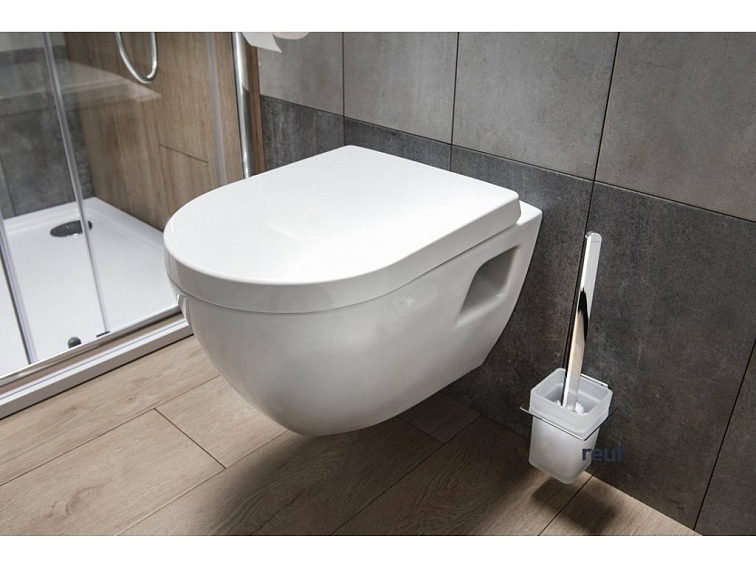 Aqualine DONA WC sedátko, Soft Close, Easy Take, biela FD121