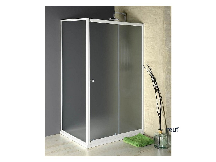 Aqualine AMADEO bočná stena 800mm, sklo Brick BTP80