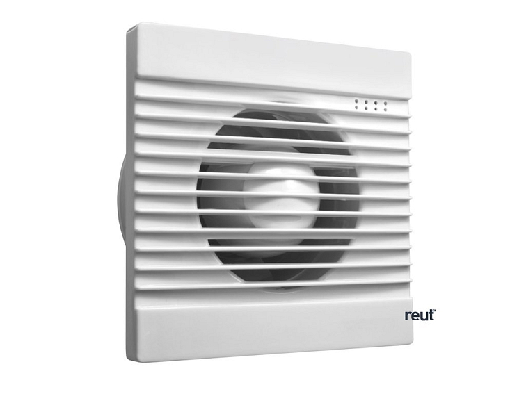 Aqualine Kúpeľňový ventilátor, 230V/50Hz, 100mm, biela FBS300