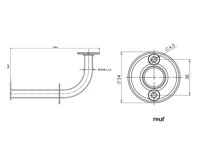 Aqualine WHITE LINE držiak toaletného papiera, biela 8009
