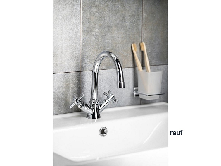 Aqualine XENIA stojánkova umývadlová kohútiková batéria, chróm 1109-02