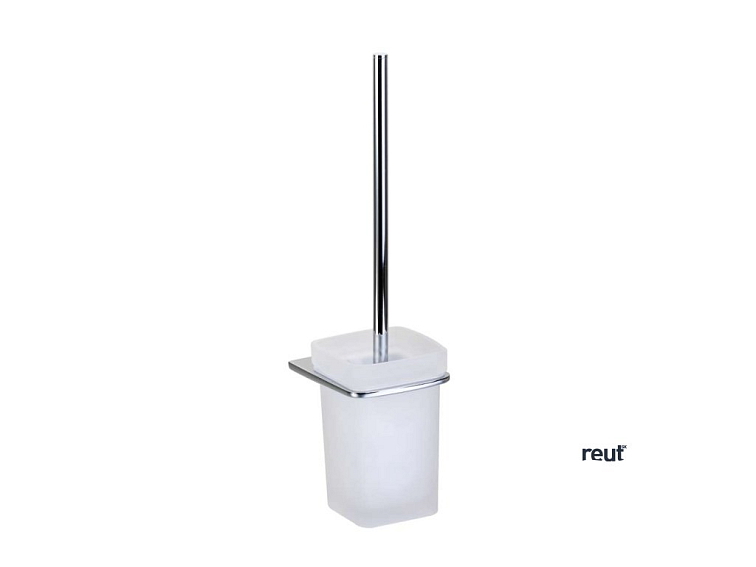 kielle Vega WC kefa nástenná s držiakom, matné sklo/chróm 40518000