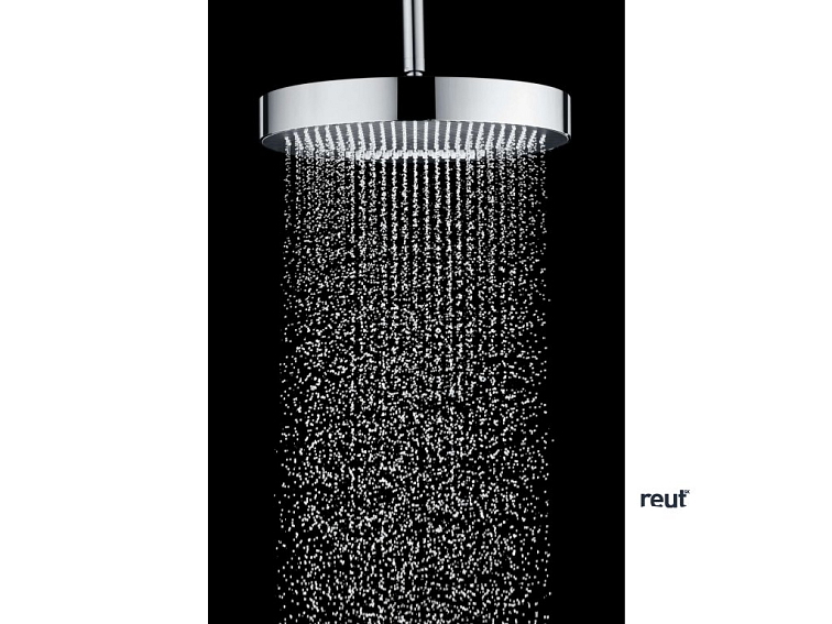 kielle Oudee Hlavová sprcha 320, chróm/čierna 20102020