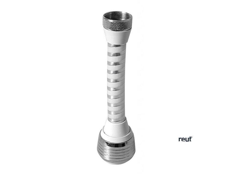 Aqualine Perlátor dlhý s prepínačom, vnútorný závit M22x1, chróm a plast B004