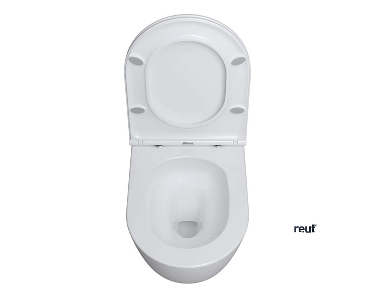 kielle Oudee Závesné WC s doskou SoftClose, Rimless Vortex+, biela 30102006