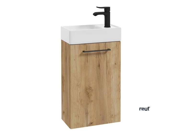 kielle Vega Skrinka s umývadielkom, 40x68x22 cm, zlatý dub 50018S41