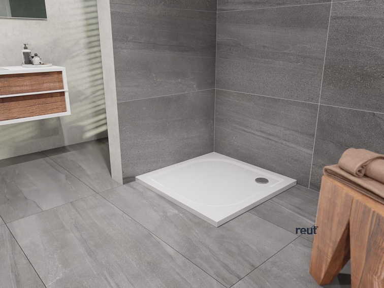 CA PLAST Sprchová vanička z liateho mramoru Pietro štvorec 80x80 cm