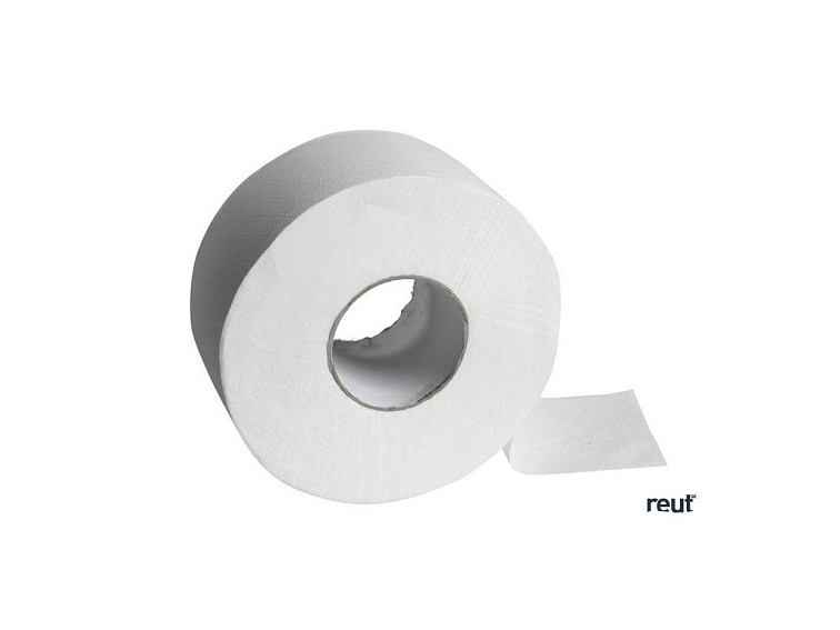 Aqualine JUMBO soft dvoj vrst. wc papier, priemer rolky 19cm, dĺžka 125m, dutinka 75mm 212A125-75K