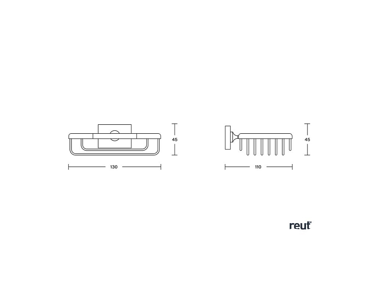 Aqualine APOLLO mydeľnička, chróm 1416-03