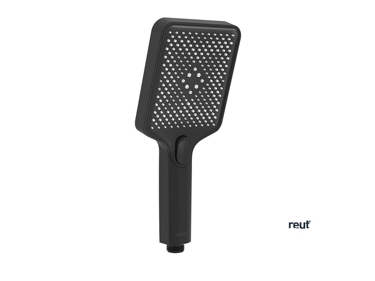 kielle Vega Set sprchovej hlavice, tyče a hadice, matná čierna 20418SE74