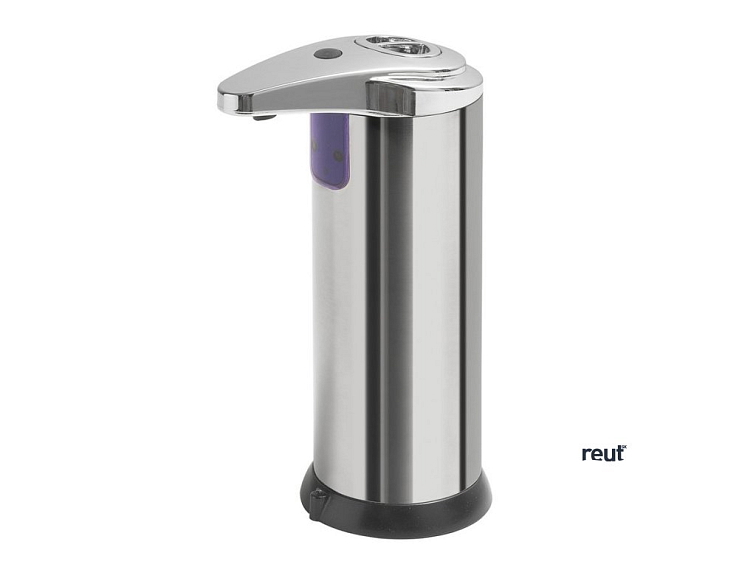 Aqualine Bezdotykový dávkovač mydla, 240ml, 74x184x113mm, nerez lesk 06672