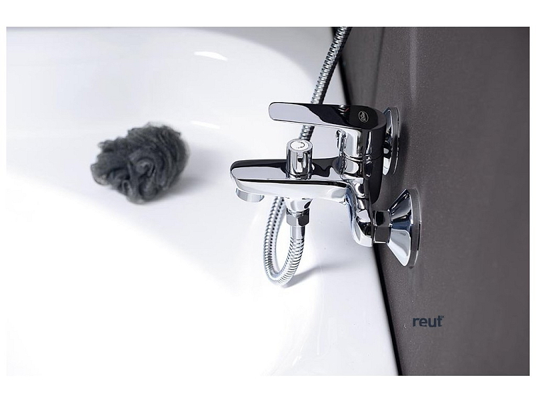 Aqualine LOTTA nástenná vaňová batéria, chróm LT610