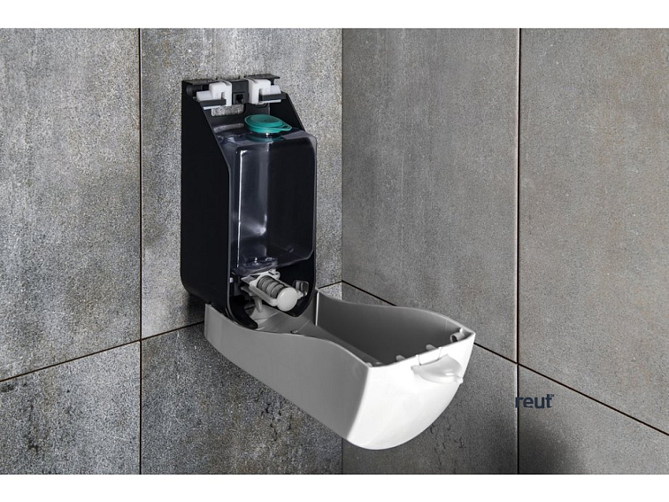 Aqualine EMIKO Dávkovač tekutého mydla na zavesenie 1000ml, biely 1319-73