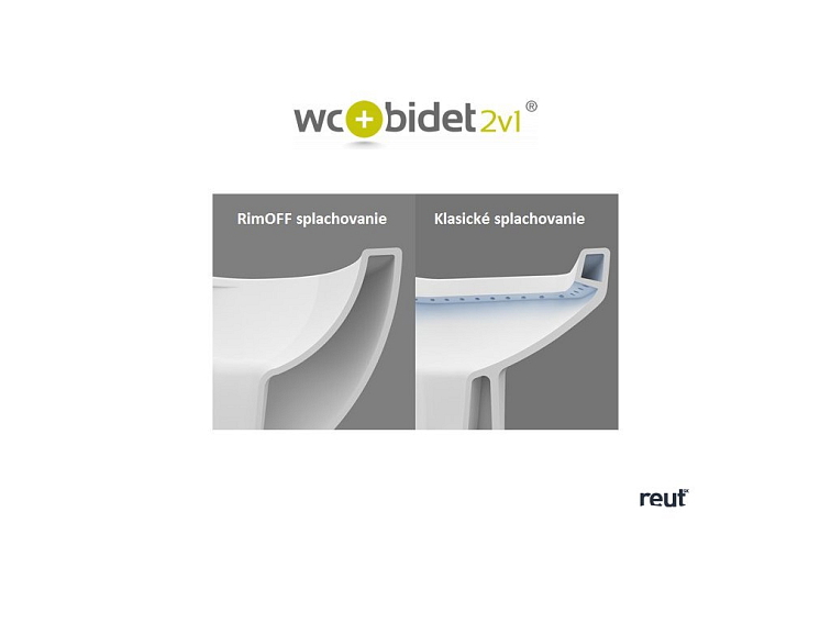 ALEA-REMO - WC + BIDET 2V1 s ovládaním-FE322-OVL