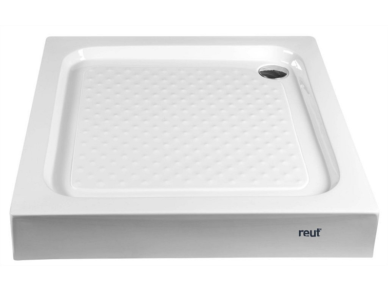 Aqualine Sprchová samonosná vanička akrylátová, štvorec 80x80x15cm BTTQ80