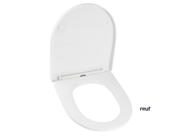 Aqualine JALTA WC sedátko, Soft Close, Easy Take, biela PBS103