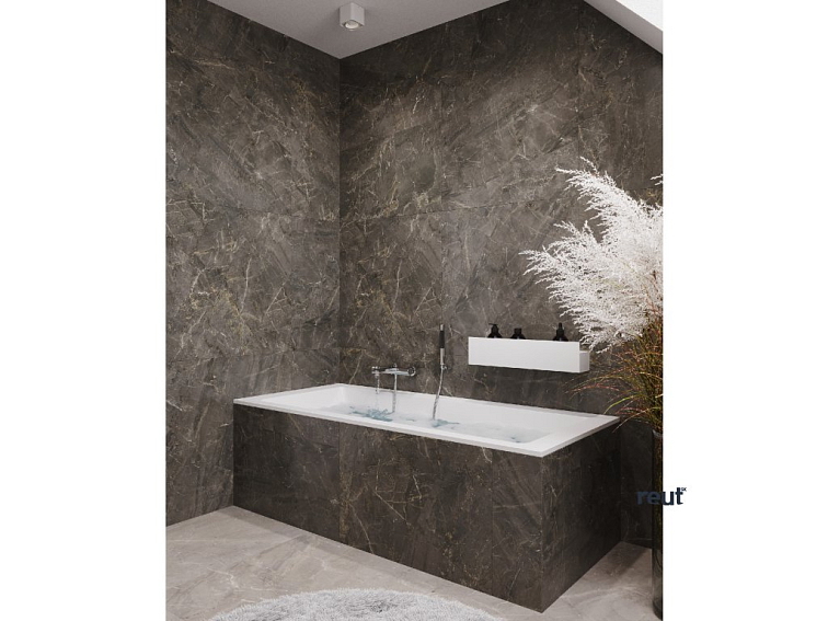 CA PLAST Vaňa rovná Lenka 180x80 cm sifón uprostred