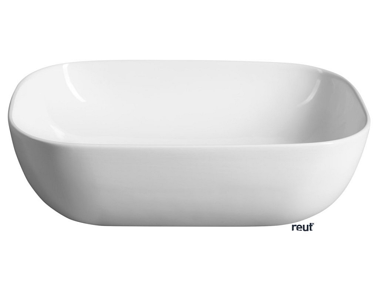 Aqualine Keramické umývadlo na dosku, 46x34cm, biela 46341