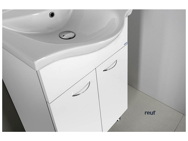 Aqualine KERAMIA FRESH umývadlová skrinka 51,1x74x34cm, biela 50057