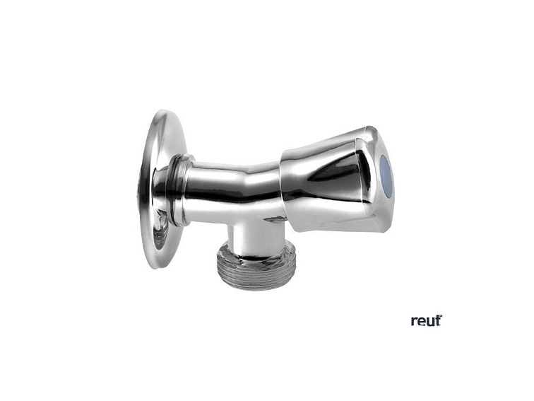 Aqualine Ventil pre práčku so spätným ventilom, 1/2„x3/4“, chróm 5313