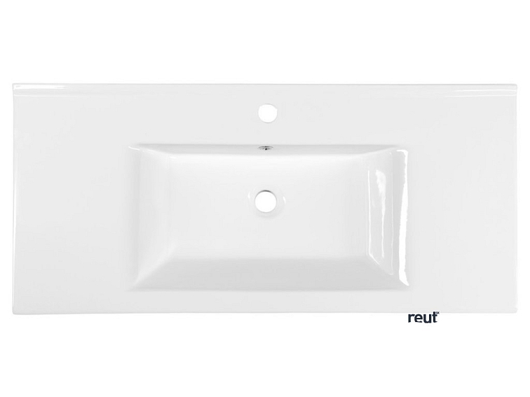 Aqualine ZUNO 100 keramické umývadlo nábytkové 100x45cm, biela 9100