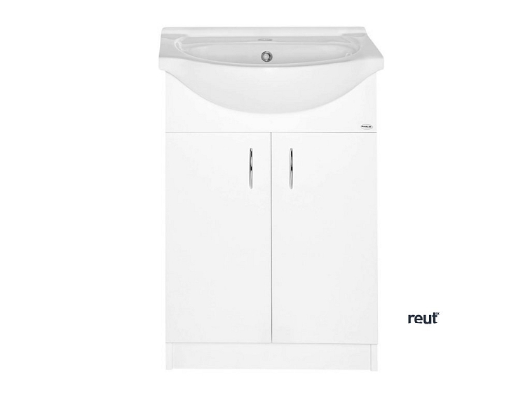 Aqualine SIMPLEX ECO 50 umývadlová skrinka vrátane umývadla 47x83,5x29cm SIME500