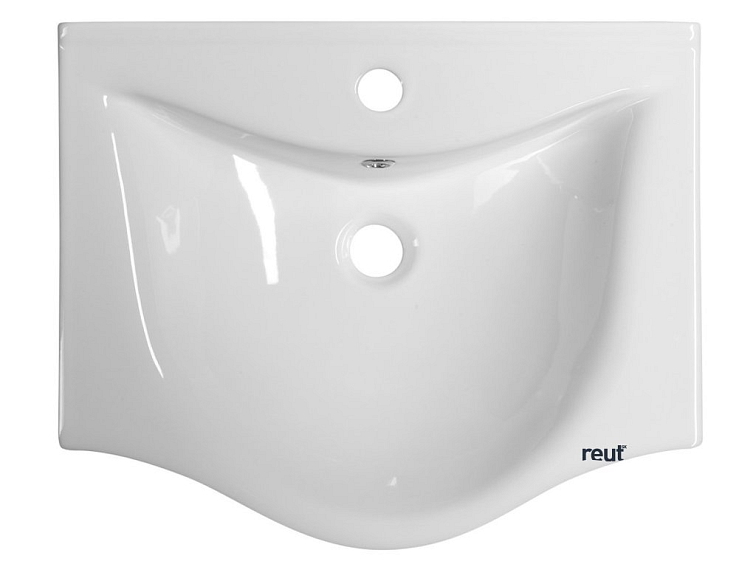 Aqualine ZARA 55 keramické umývadlo nábytkové 54x44,5cm, biela 10055