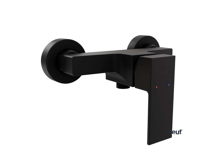 kielle Arkas I Sprchový set s batériou, tyčou, hadicou a sprchovou hlavicou, matná čierna 10211SN14