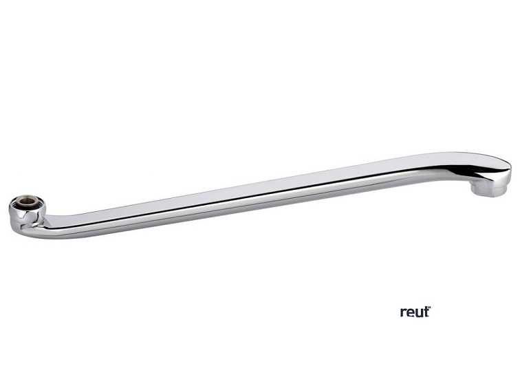 Aqualine Výtokové ramienko k batérii, 320mm, ploché zvýšené, chróm 43998