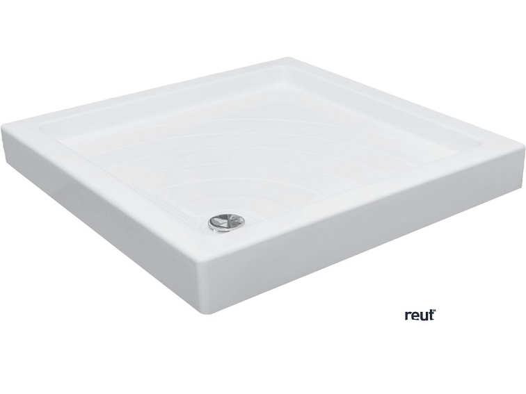 CA PLAST Sprchová vanička samonosná Lekno štvorec 80x80x10 cm