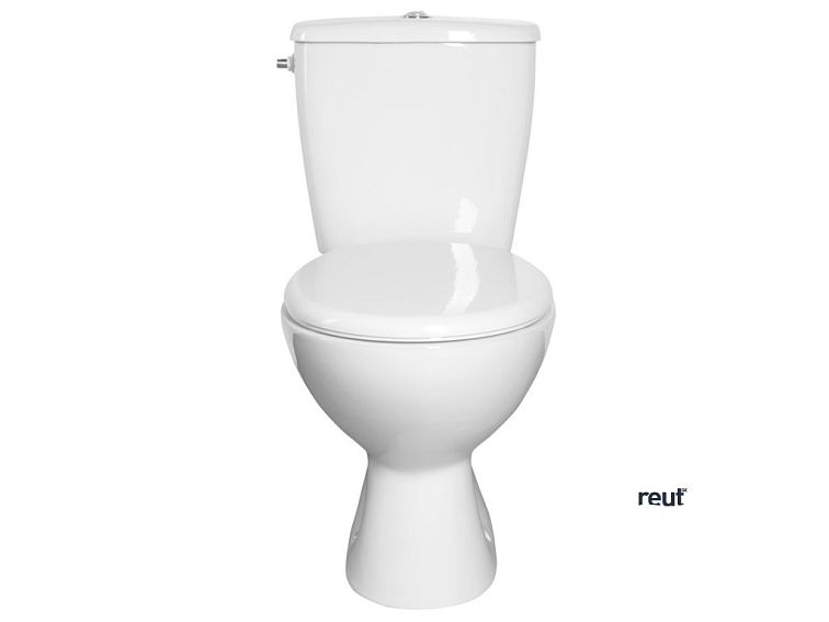 Aqualine MIGUEL WC kombi misa, dvojtlačidlo, spodný odpad, biela LC2258