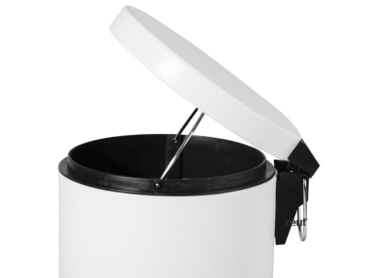 Aqualine SIMPLE LINE odpadkový kôš guľatý 3l, biela mat 28103