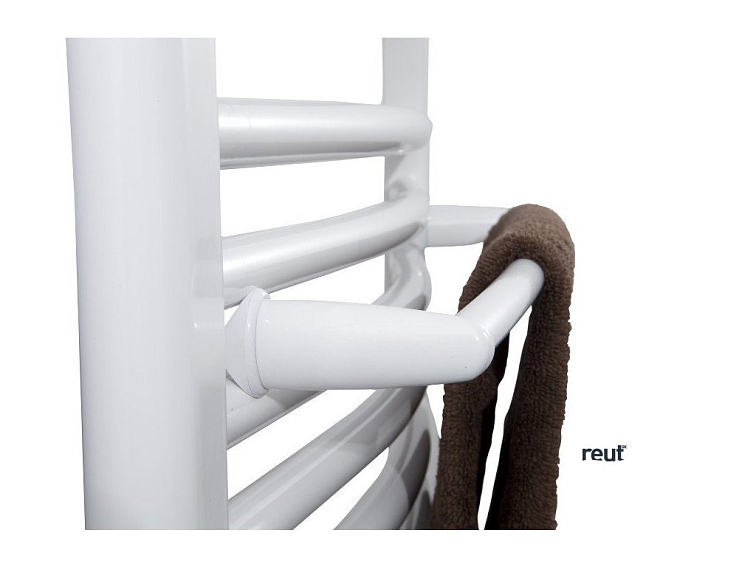 Aqualine Sušiak uterákov na vykurovacie telesá 46cm, rovný, biela IDR-50