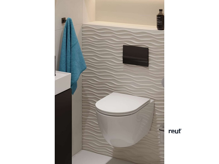 kielle Oudee Závesné WC s doskou SoftClose, Rimless, biela 30102001