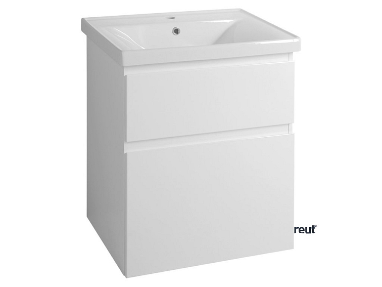 Aqualine ALTAIR umývadlová skrinka 61,5x72,5x45cm, biela AI265