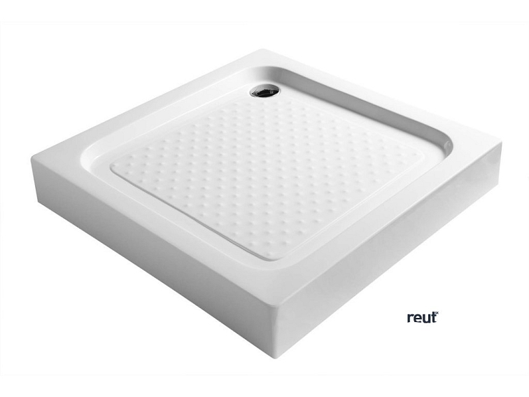 Aqualine Sprchová samonosná vanička akrylátová, štvorec 90x90x15cm BTTQ90