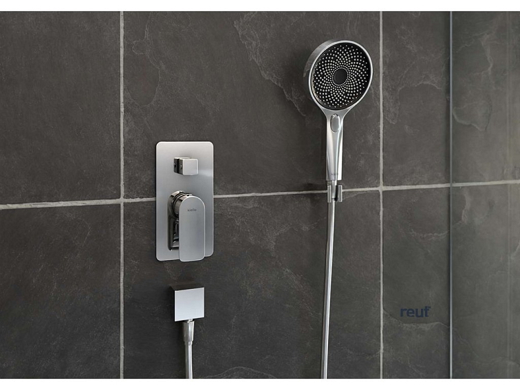 kielle Vega Sprchový set s batériou pod omietku, na 2 spotrebiče, s príslušenstvom a telesom, chróm 20618SP40