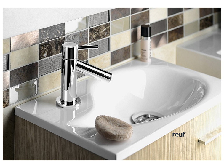 Aqualine Stojánkový guľový ventil 1/2', 128mm, chróm ZY12045