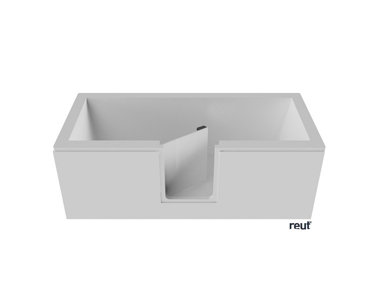 CA PLAST EASY STEP vaňa s dverami 150-170 cm ĽAVÁ